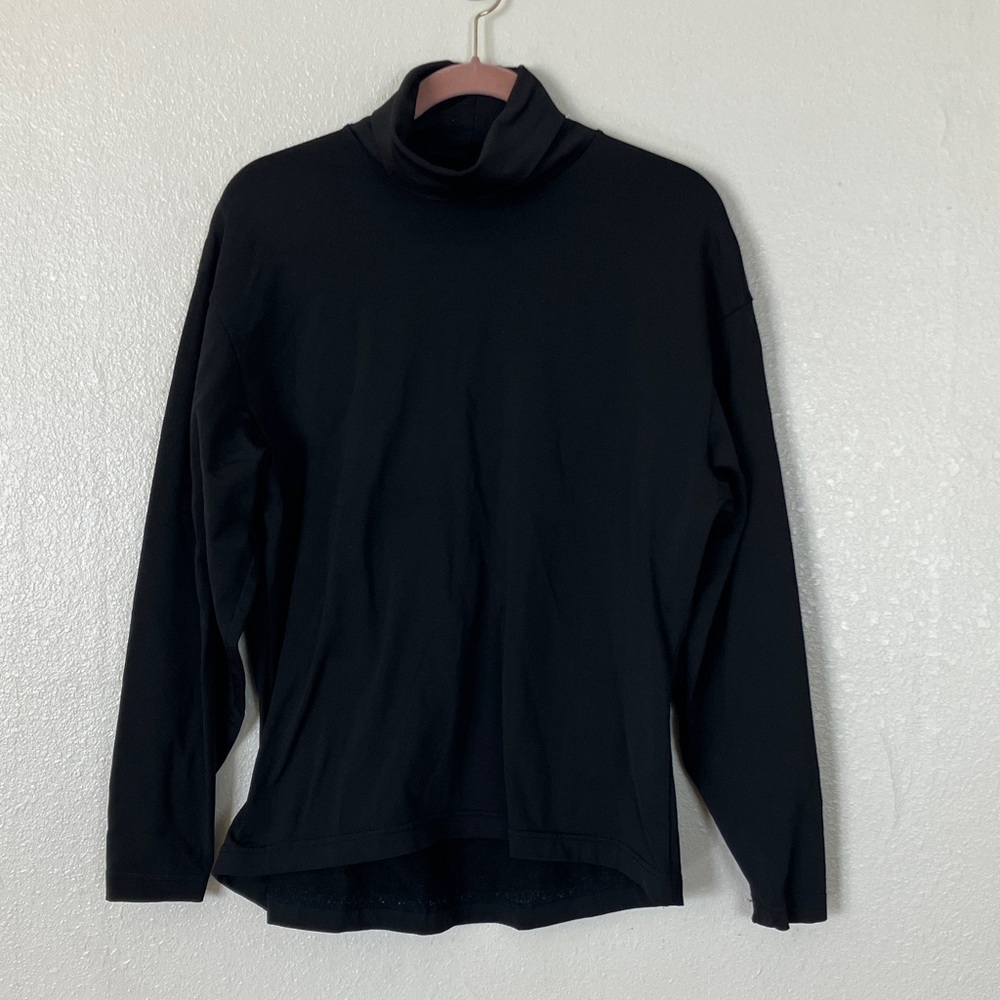 Flashwear Bratwear Black Compression Turtleneck, L